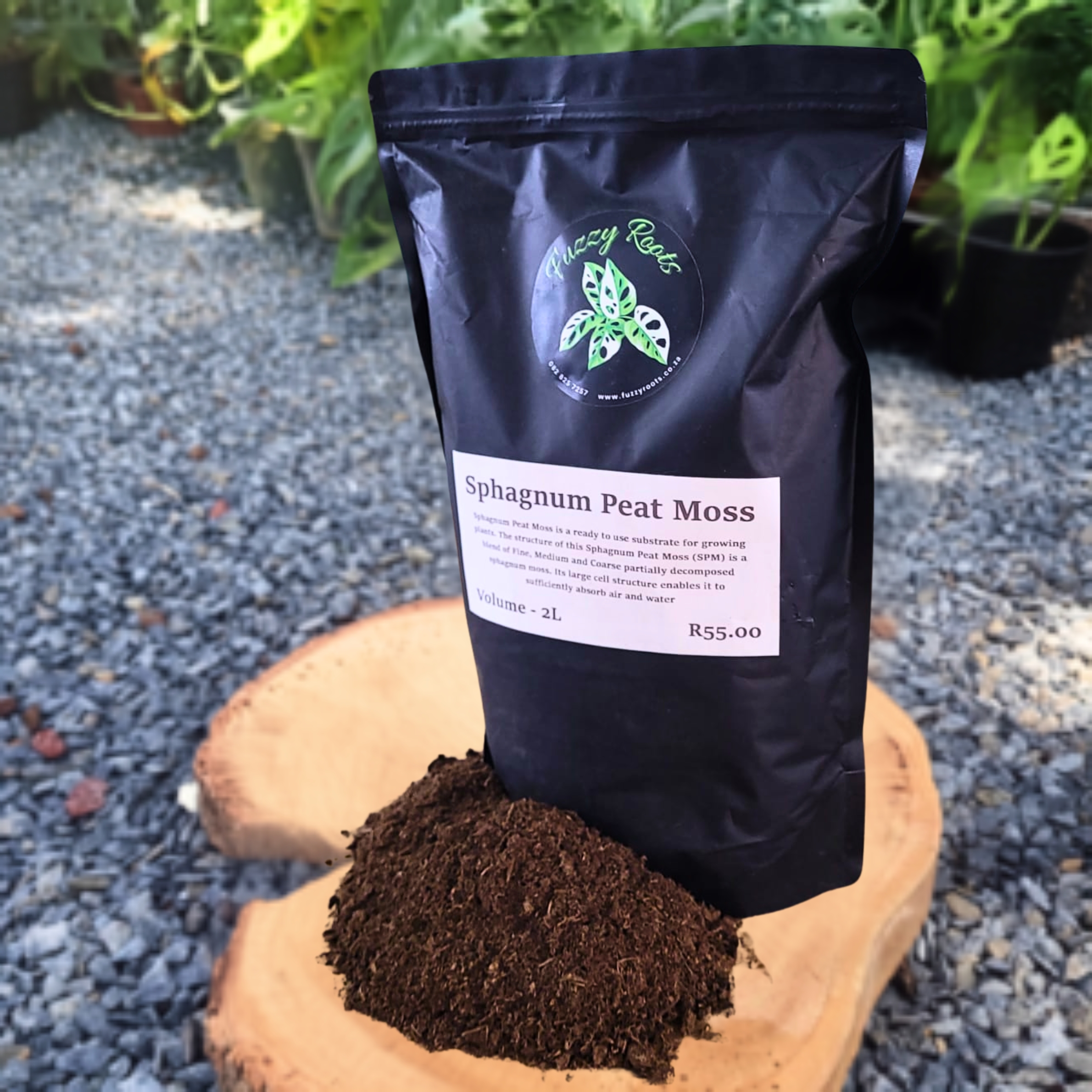 Buffered Coco Peat Moss – 2 Litre