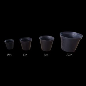 Black Plant Pots